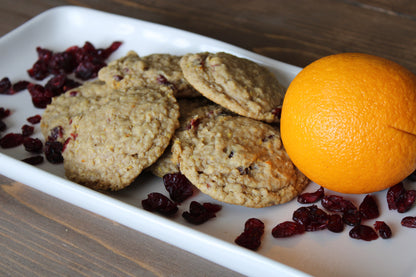 Cran/Orange Oatmeal Cookies