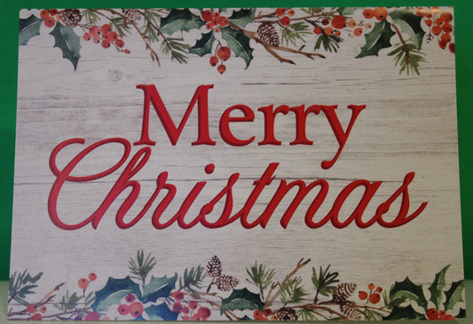 "Merry Christmas" Card